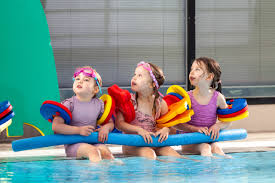 kids swimming